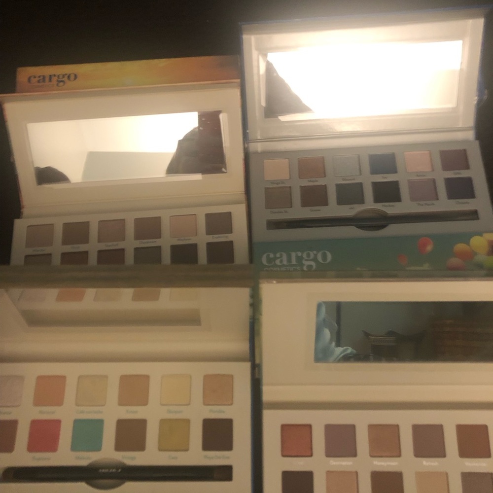 Cargo Eyeshadow Palette - Assorted Neutral & Color Shades bundle